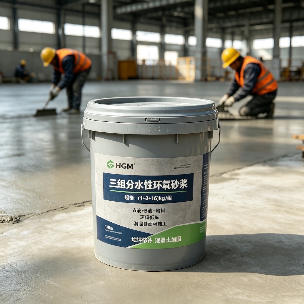 丰泽三组份水性环氧砂浆